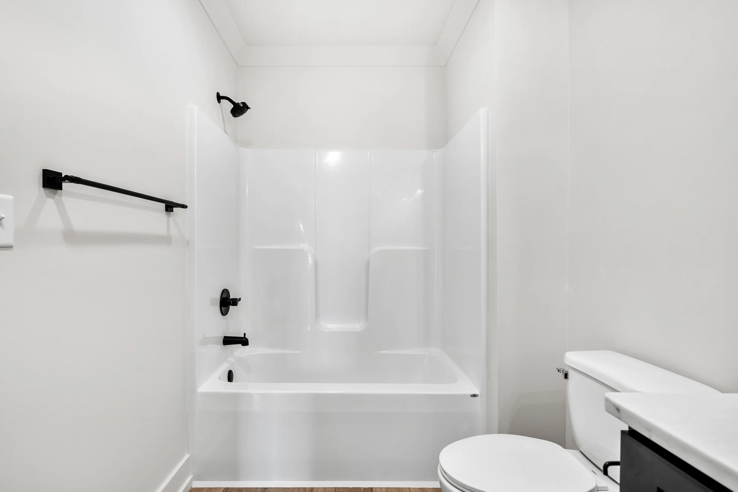 Upstairs Bathroom Showers