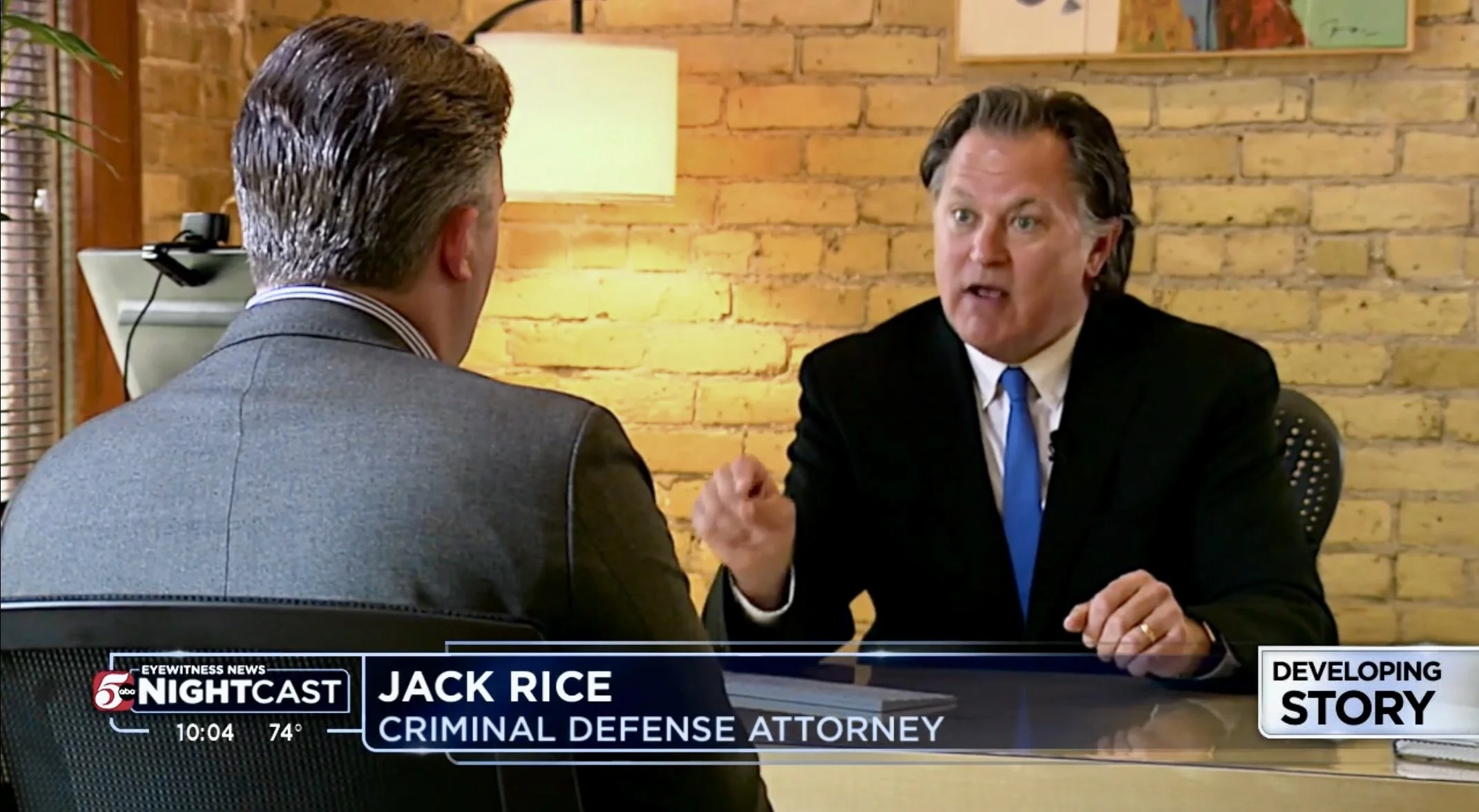 Jack Rice Appears on KSTP-TV to Discuss Domestic Violence and No-Contact Order Violations in the Twin Cities