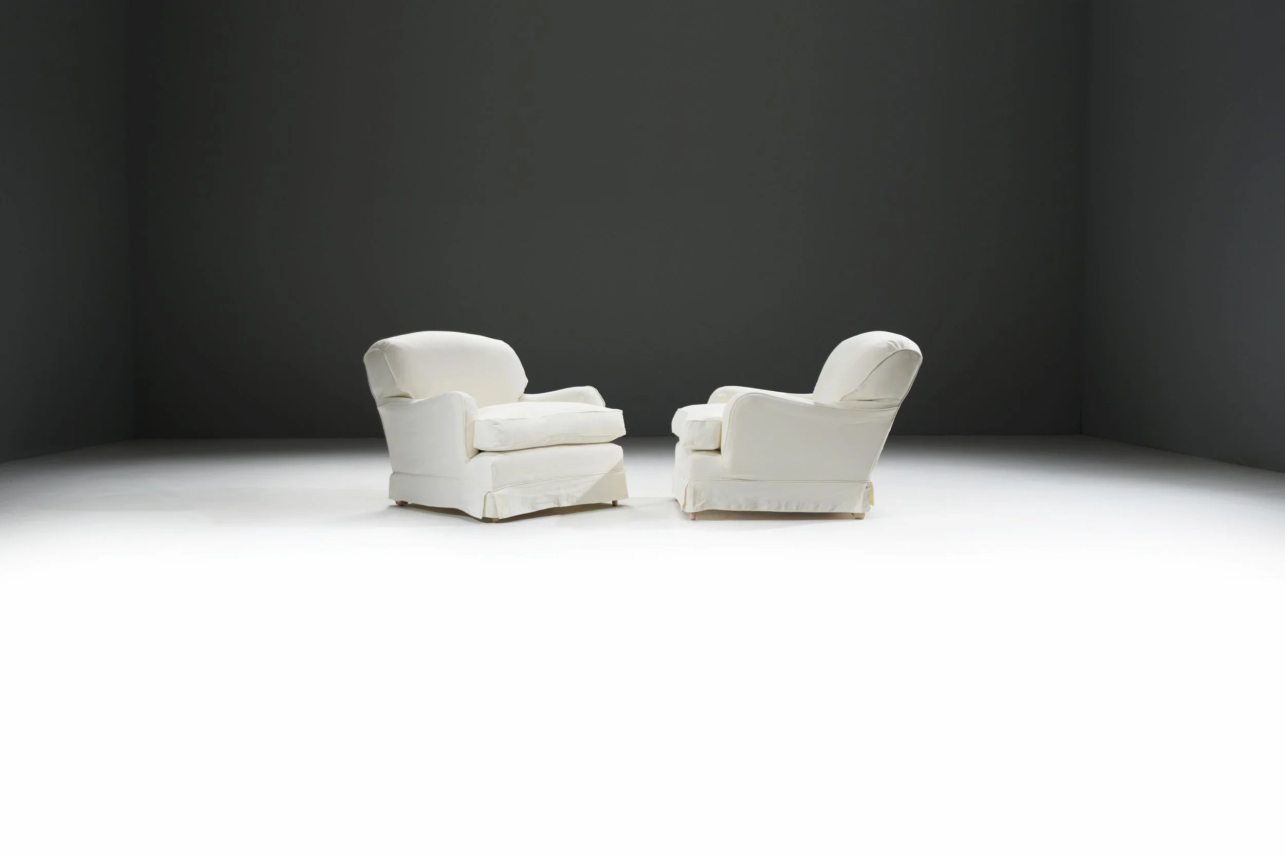 Howard Club Lounge Chairs Axel Vervoordt Belgium aera lab aeralab vintage design furniture