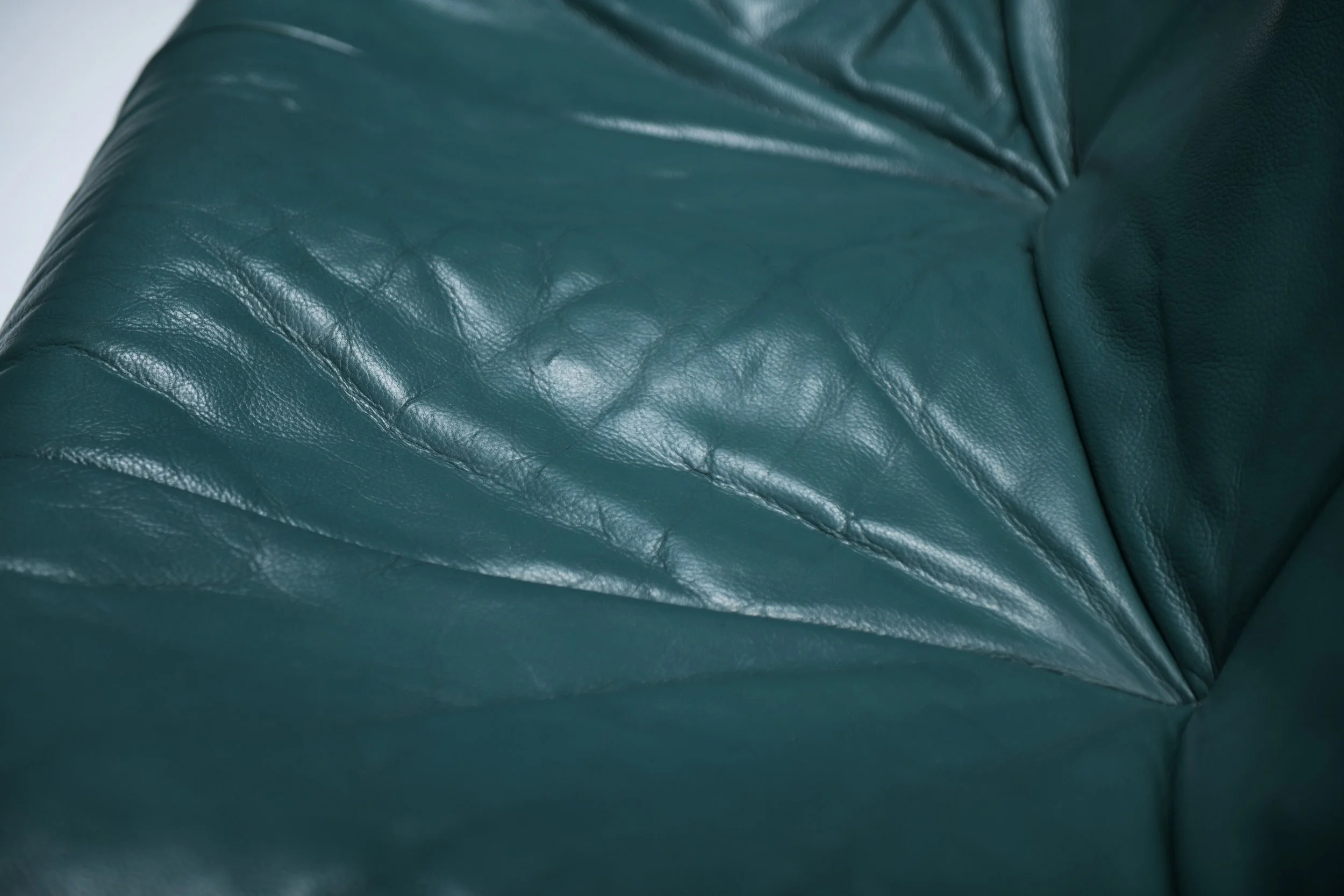 6 yoko lounge lazy sofa 3 seater ligne roset cinna aralia kashima michel ducaroy design furniture vintage green petroleum leather aera lab aeralab togo bart albrecht dendermonde 1stdibs.jpg