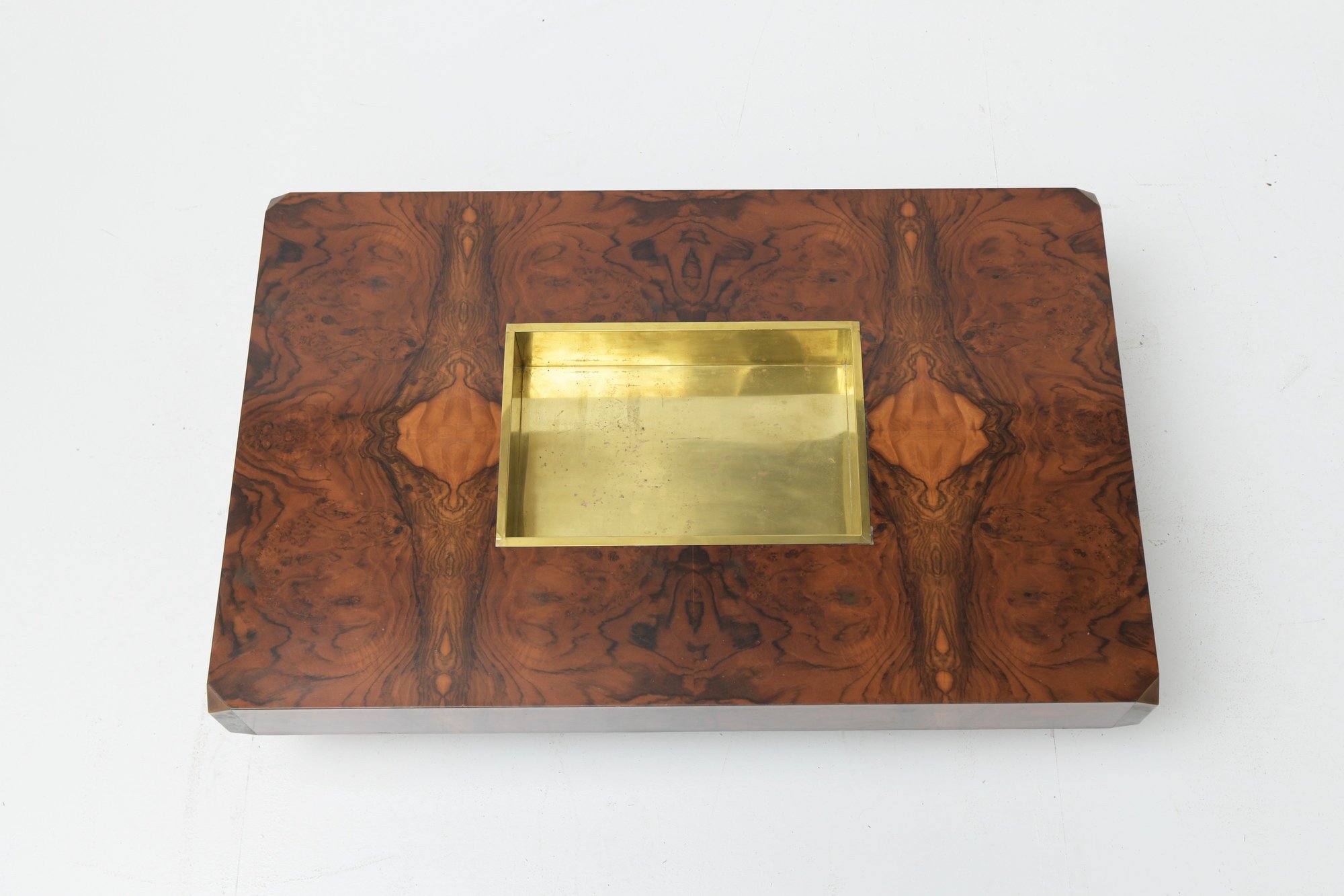 5 Alveo willy rizzo bar coffeetable hollywood regency burlwood gold messing trg square .jpg