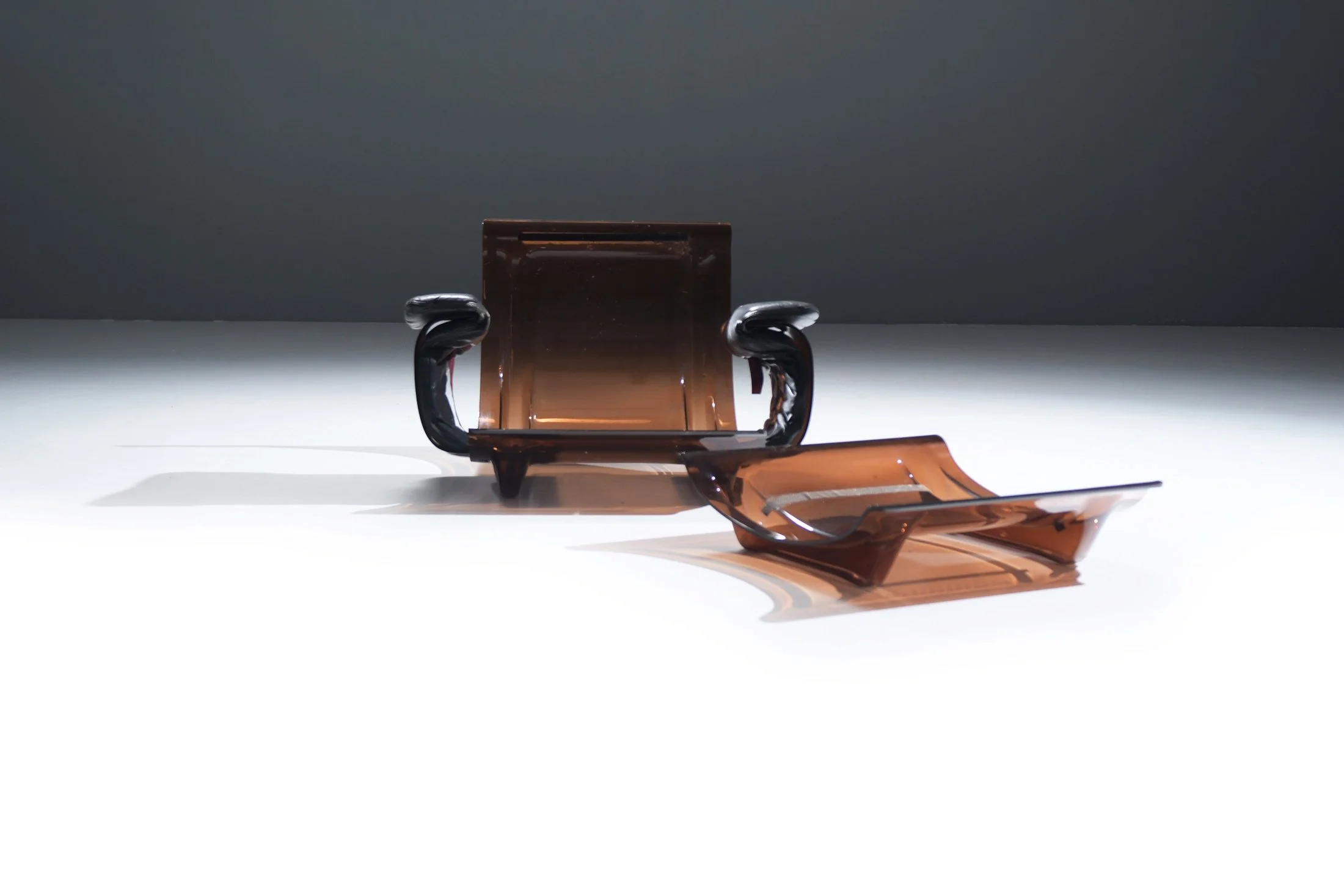 3 marsala vintage black leather ottoman poof plexi michel ducaroy ligne roset france togo lounge albrecht aera lab  aeralab 1stdibs design furniturejpg.jpg