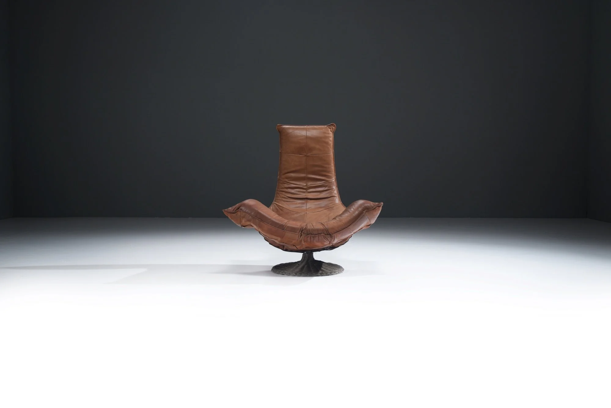 1 Wammes gerard van den berg montis netherlands lounge chair brown cognac leather vintage design furniture aera lab aeralab albrecht 1stdibs.jpg