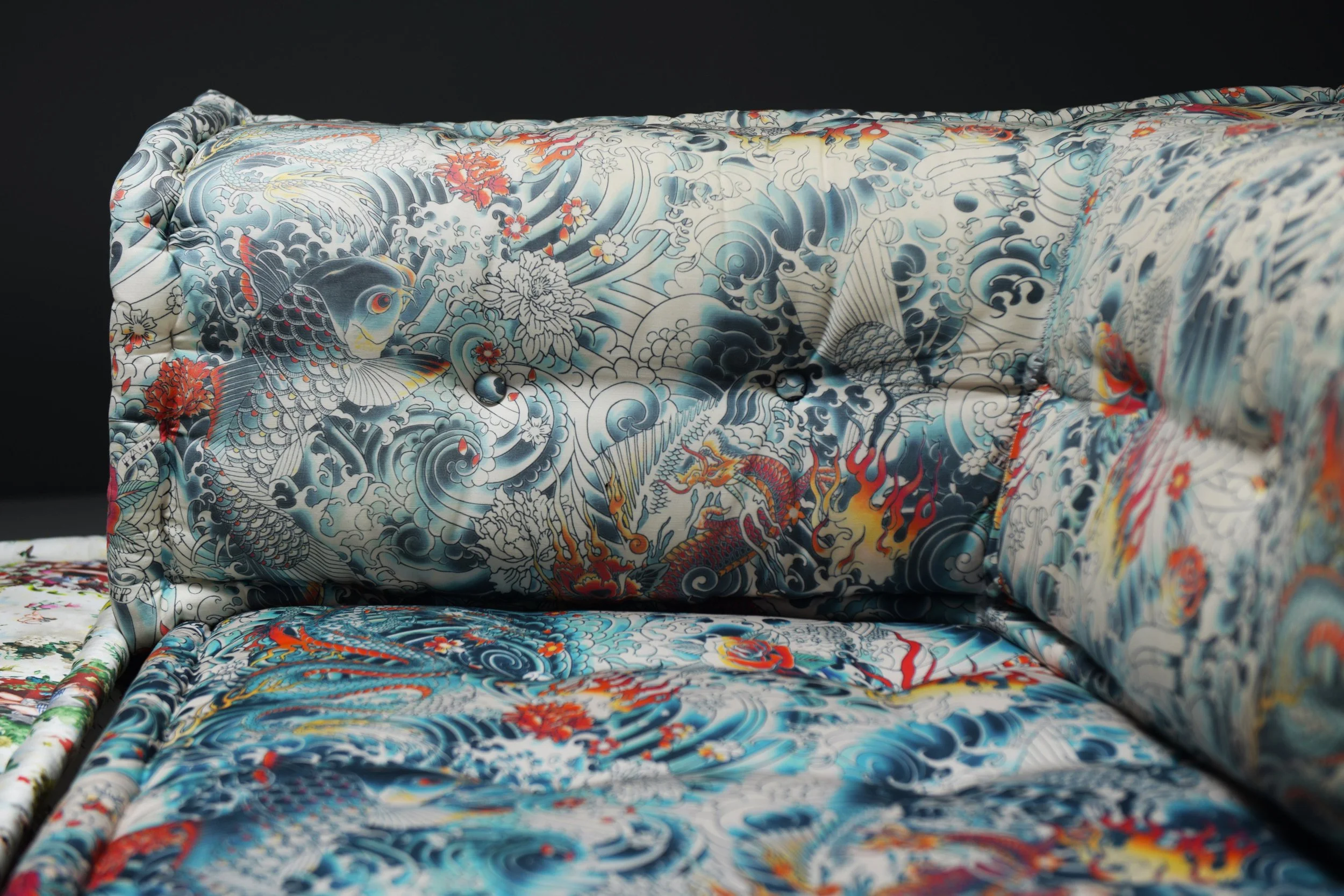 14 Jean Paul Gaultier Modular Mah Jong Sofa daybed Missoni kenzo sectional ibiza wabi sabi mediterranean coshions bohemian France lounge Hans Hopfer Roche Bobois 1971 missoni kenzo vintage design furniture aera lab aeralab bart albrecht 1stdibs.jpg