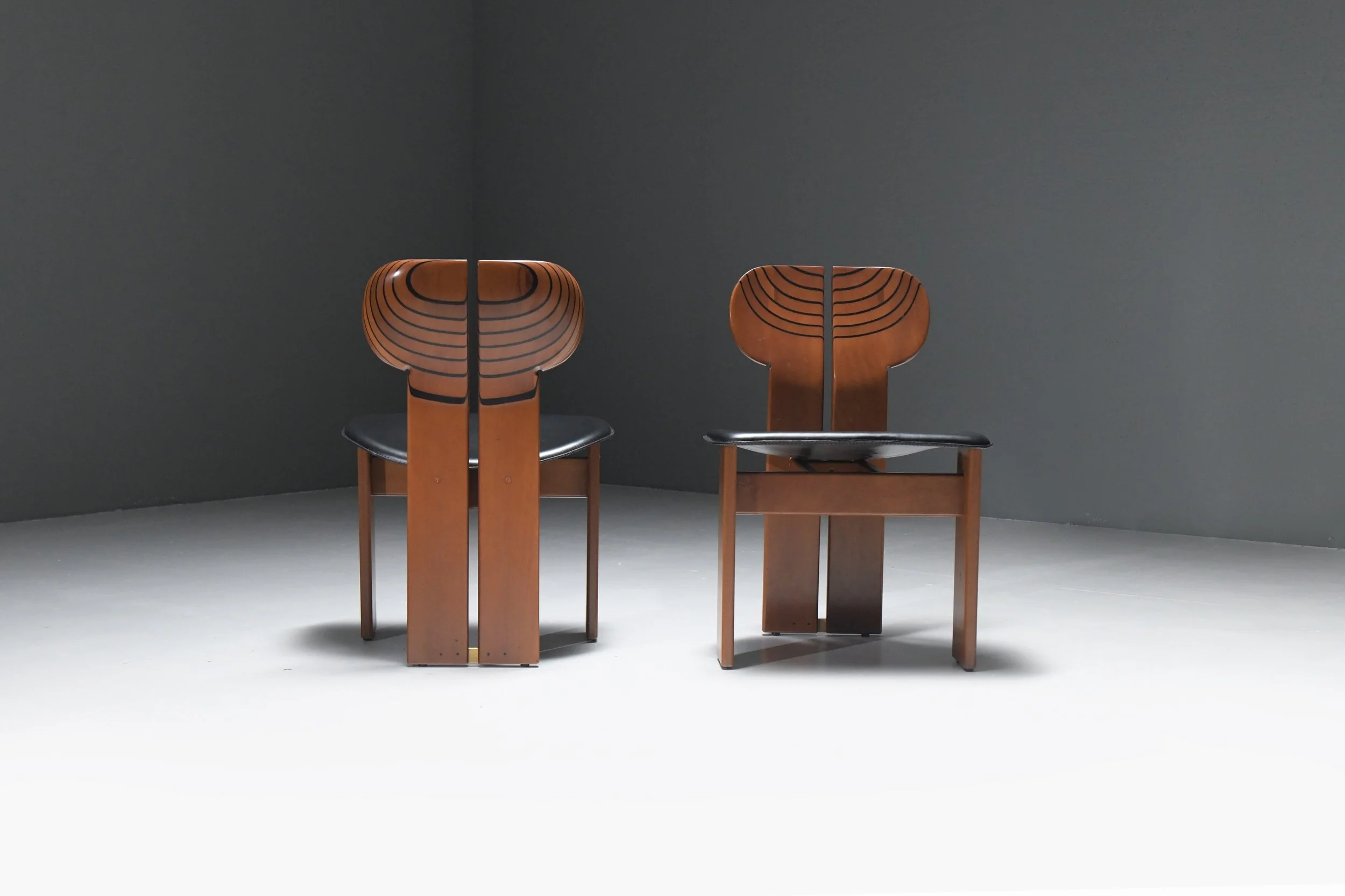 007 Afra and Tobia Scarpa Africa Dining Chair for Maxalto Italie Bart Albrecht aera lab aeralab vintage design furniture belgium,.jpg