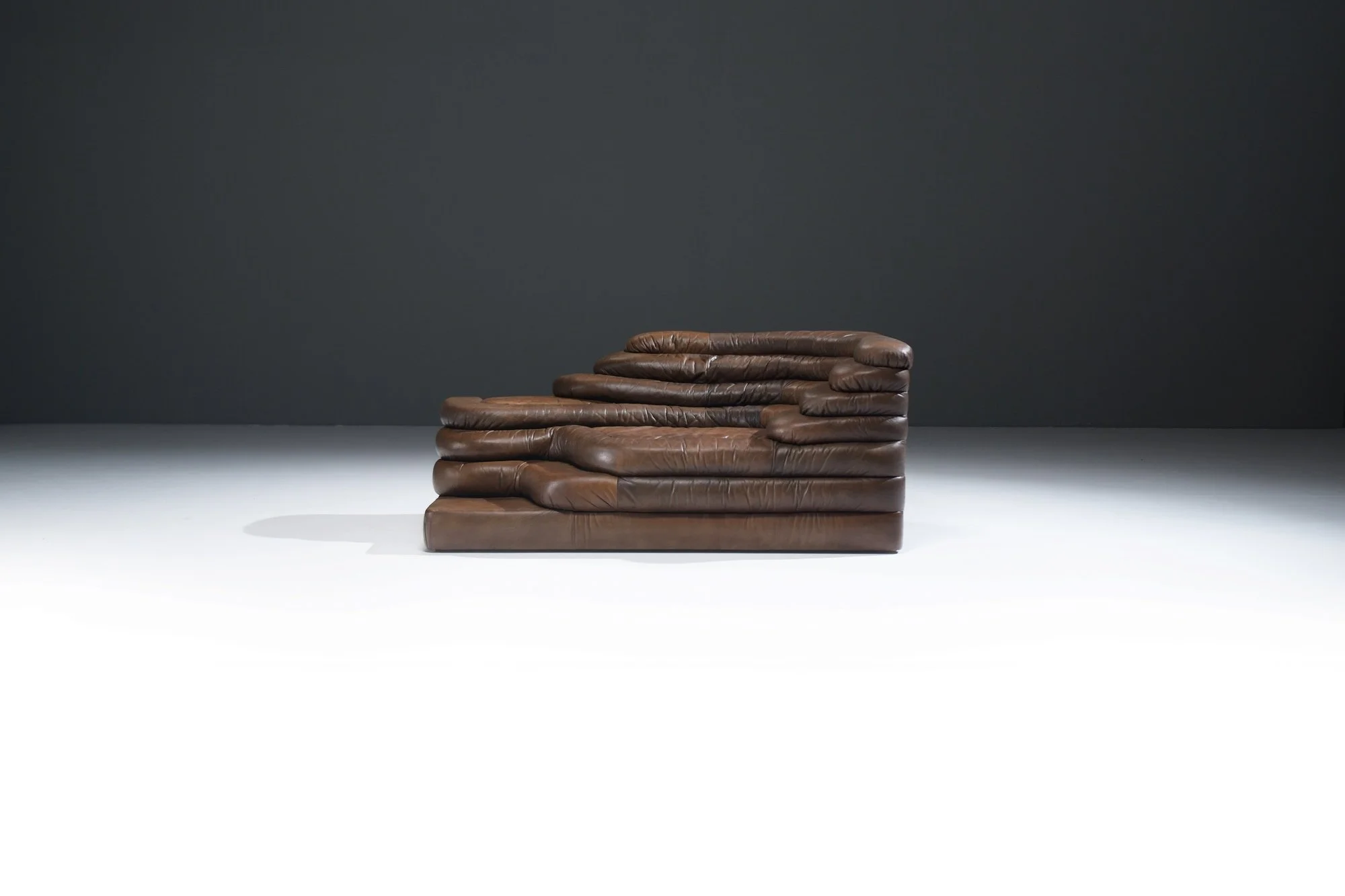 1 Ubald Klug De Sede ds 1025 DS1025 Terrazza Landscapes landscape  perfect Patinated cognac Brown Leather aera lab aeralab vintage design furnuture dendermonde 1stdibs bart albrecht.jpg