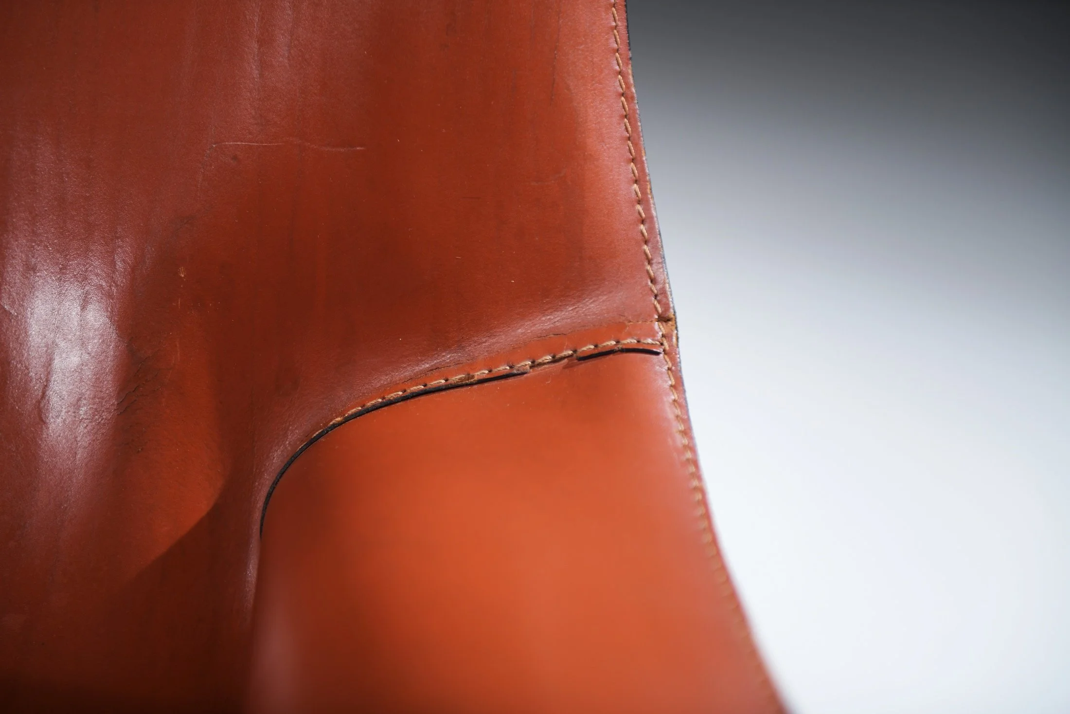 8 Cab 414 413 dining chair armchair vintage burgundy red orange leather mario bellini cassina italy aera lab aeralab design interior architect bart albrecht vintage 1stdibs.jpg