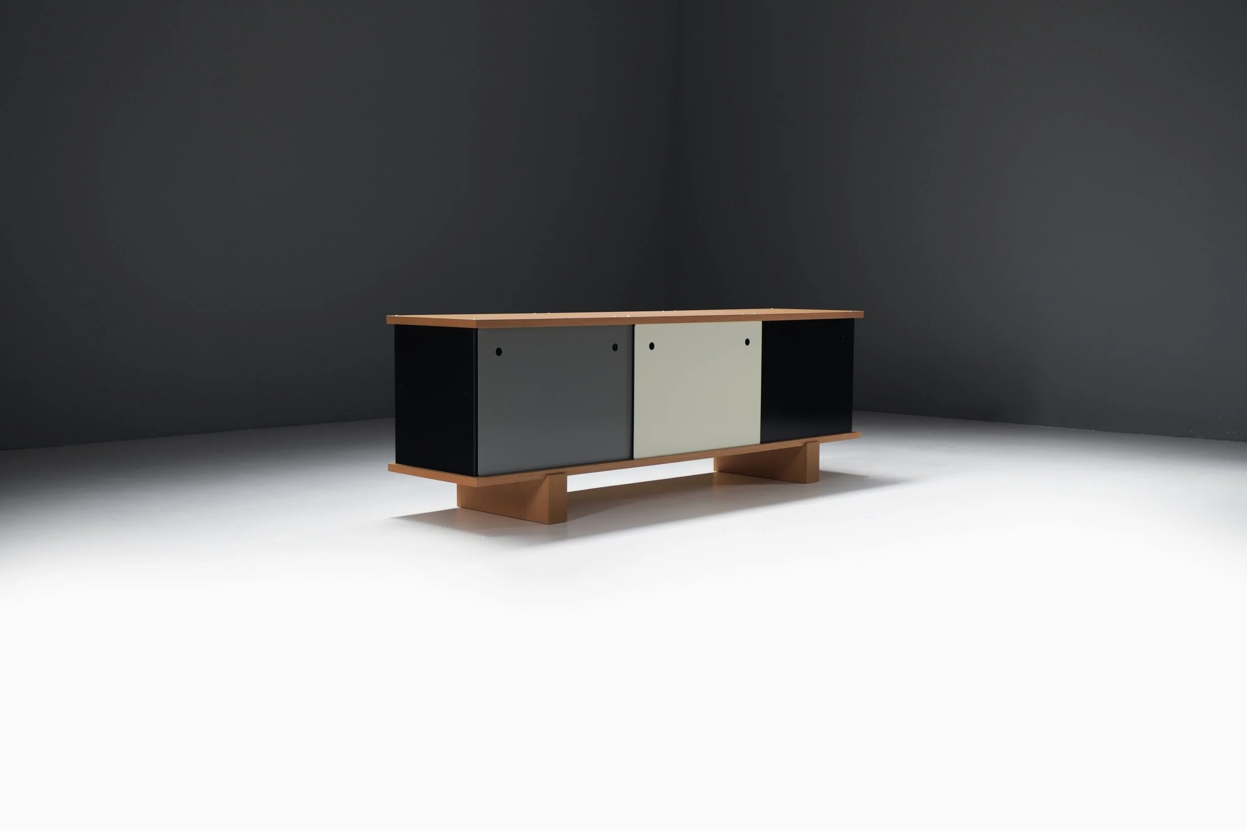 1 Nuage 526 dressoir Block bloc Mauritania Sideboard Charlotte Perriand MX cabinet 513 riflesso Steph Simon Edition Cité Cansado France, 1950s.jpg