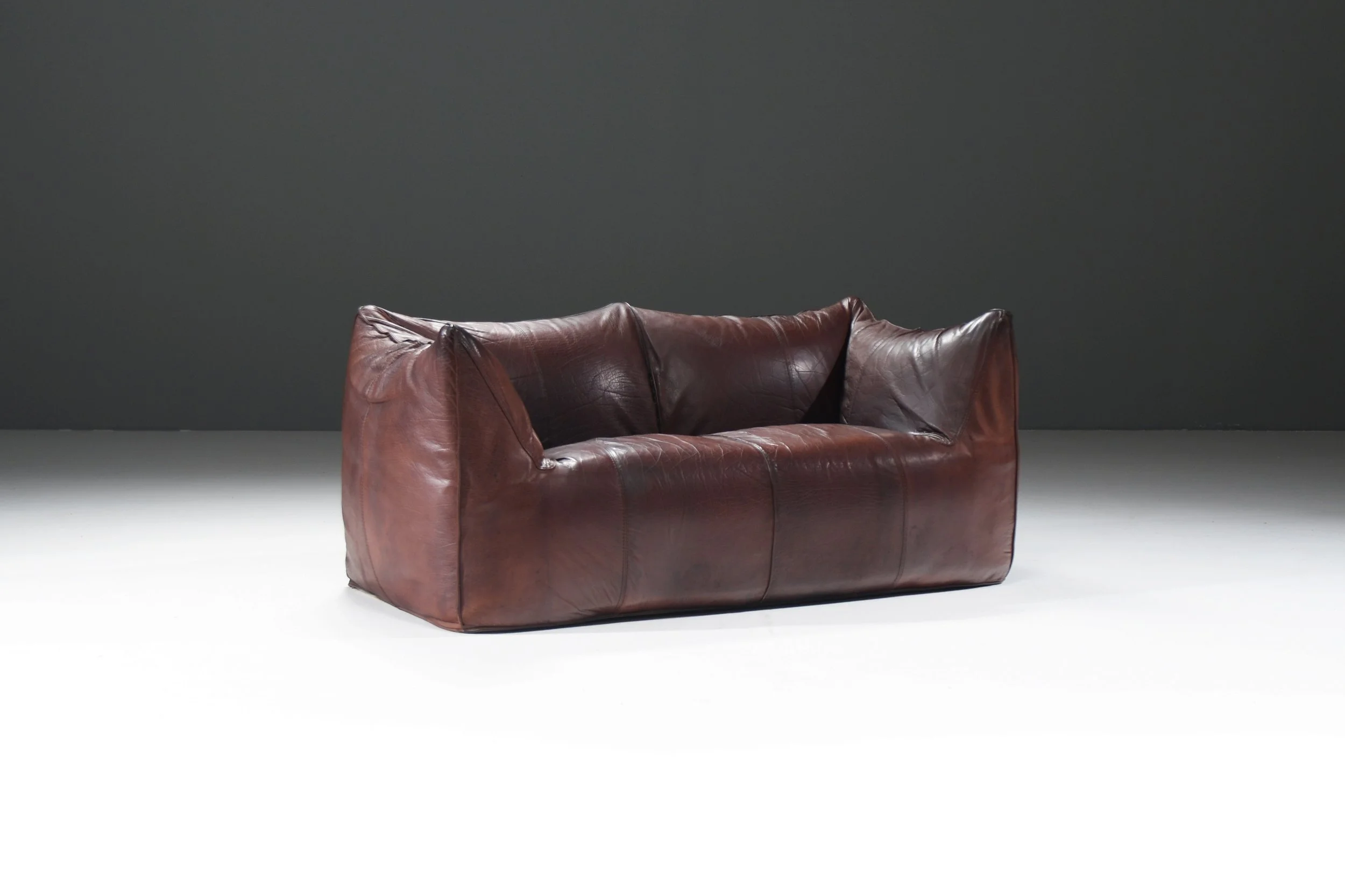 8 le Bambole dark brown neck saddle leather vintage seat lounge armrests Mario Bellini B & B C B&B Italia cassina aera lab aeralab albrecht 1stdibs design furniture belgium albrecht.jpg