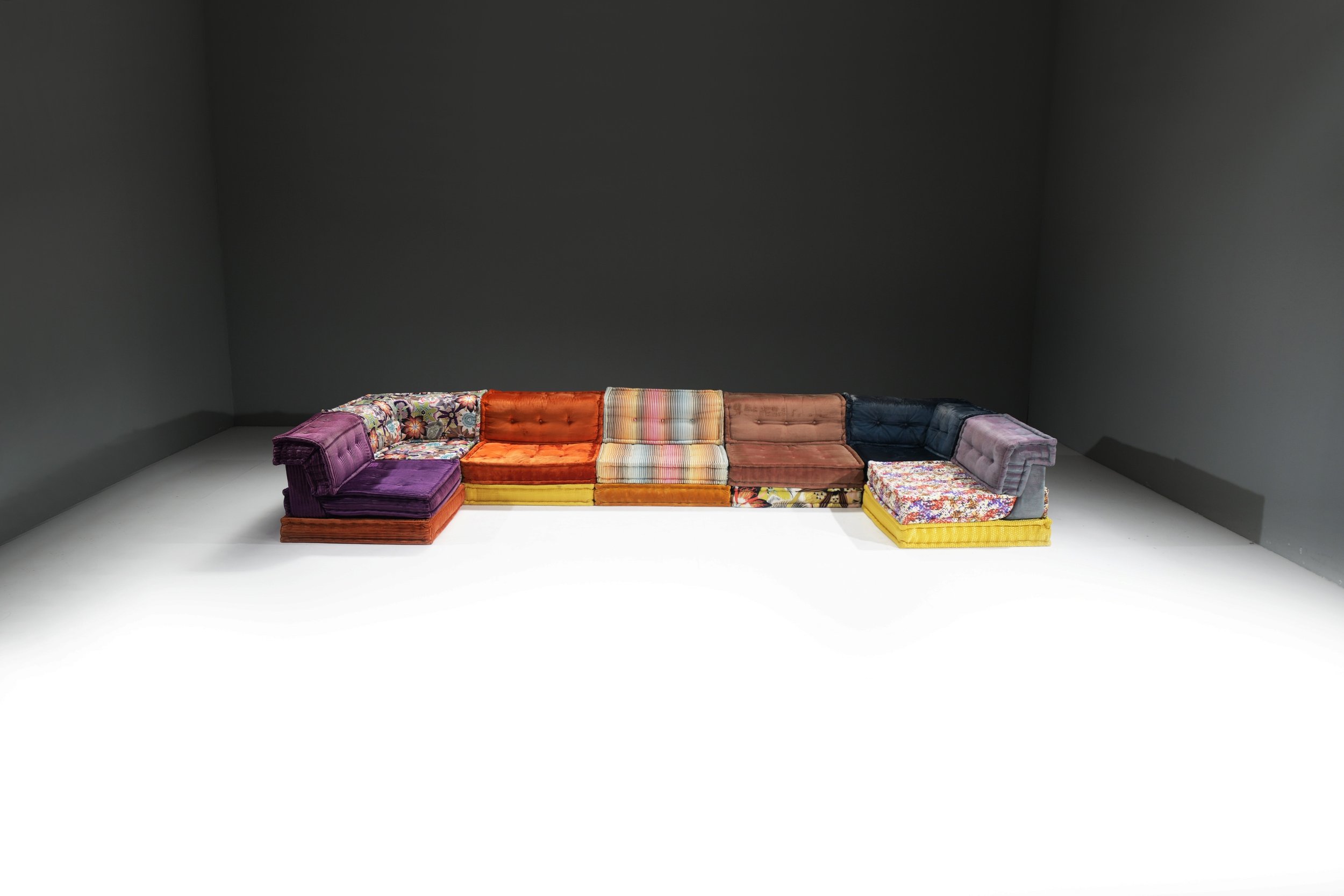 2 Mah jong hans hopfer rykiel kenzo missoni misoni home modular colors cushions lounge ibiza wabi sabi japandi vintage ibiza design furniture aera lab aeralab albrecht 1stdibs modular sectional cushions.jpg
