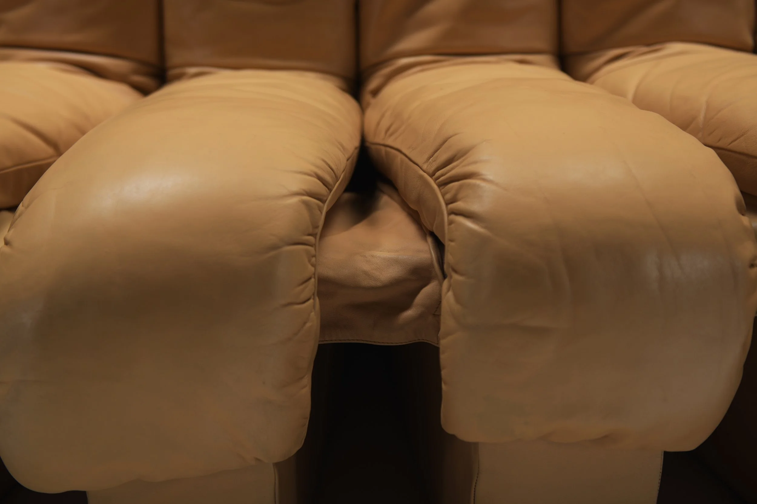 22 De Sede DS-600 Tatzelwurm Snake Sofa Modular ottoman poof Swiss Vintage 1970s Furniture Classic Ueli Berger Elenora Peduzzi-Riva Heinz Ulrich Klaus Vogt design furniture aera lab aeralab bart albrecht 1stdibs.jpg