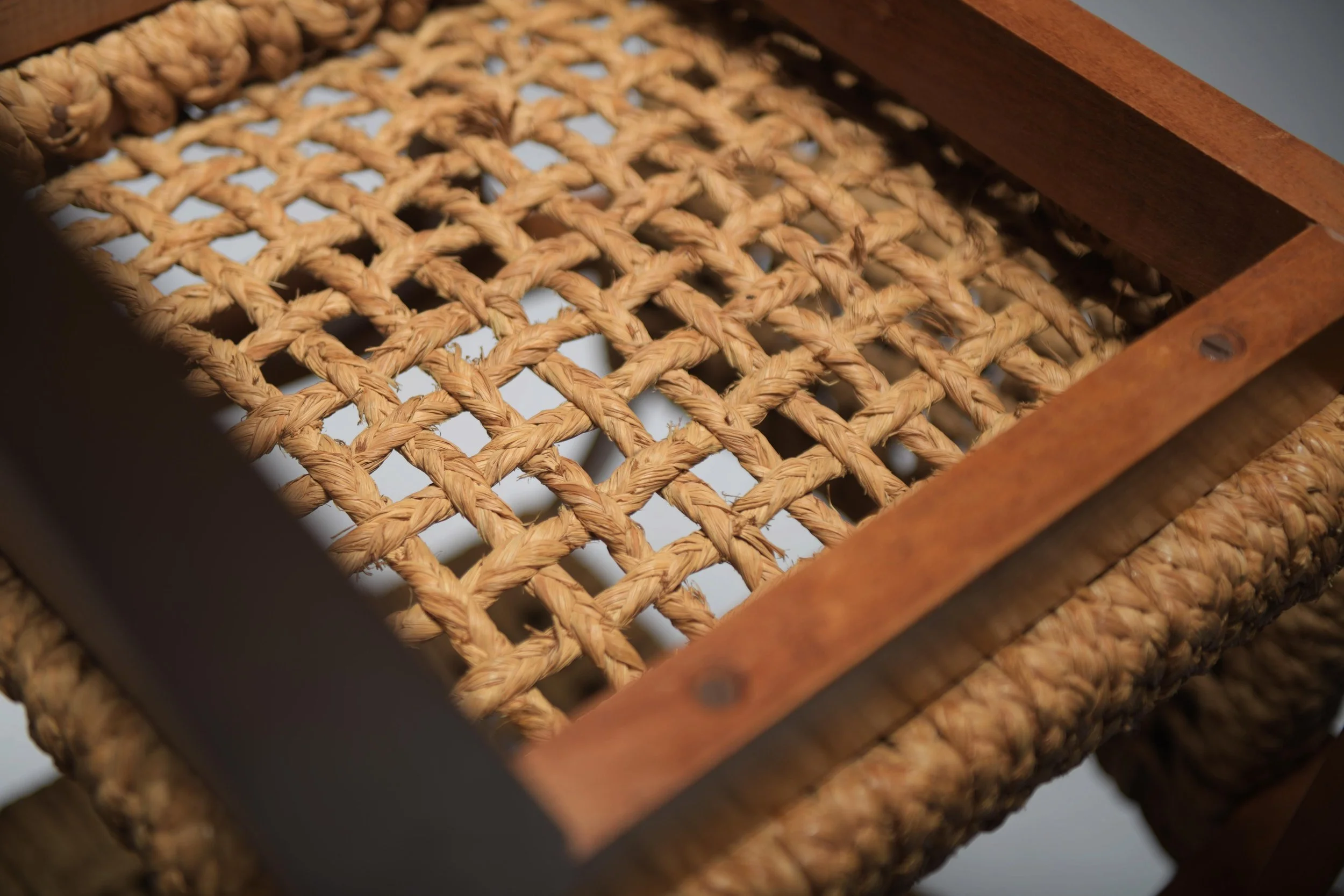 15 Adrien Audoux & Frida Minet Vibo Marseille armchair Stained Beech Frame Handwoven Abaca Hemp aera lab aeralab 1stdibs vintage design furniture .jpg