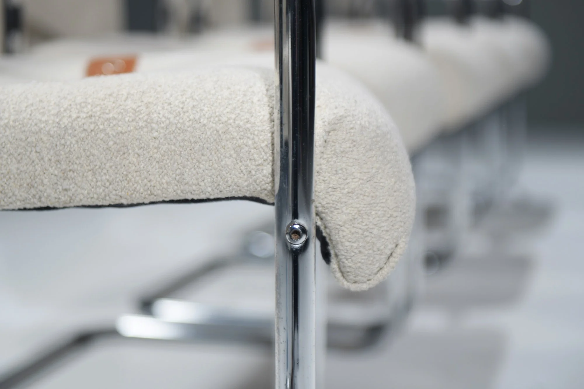 6 Tucroma cantilever boucle cognac leather Dining Armchairs Guido Faleschini i4 Mariani Italy 1970 vintage design furniture aera lab aeralab 1stdibs dendermonde belgium.jpg