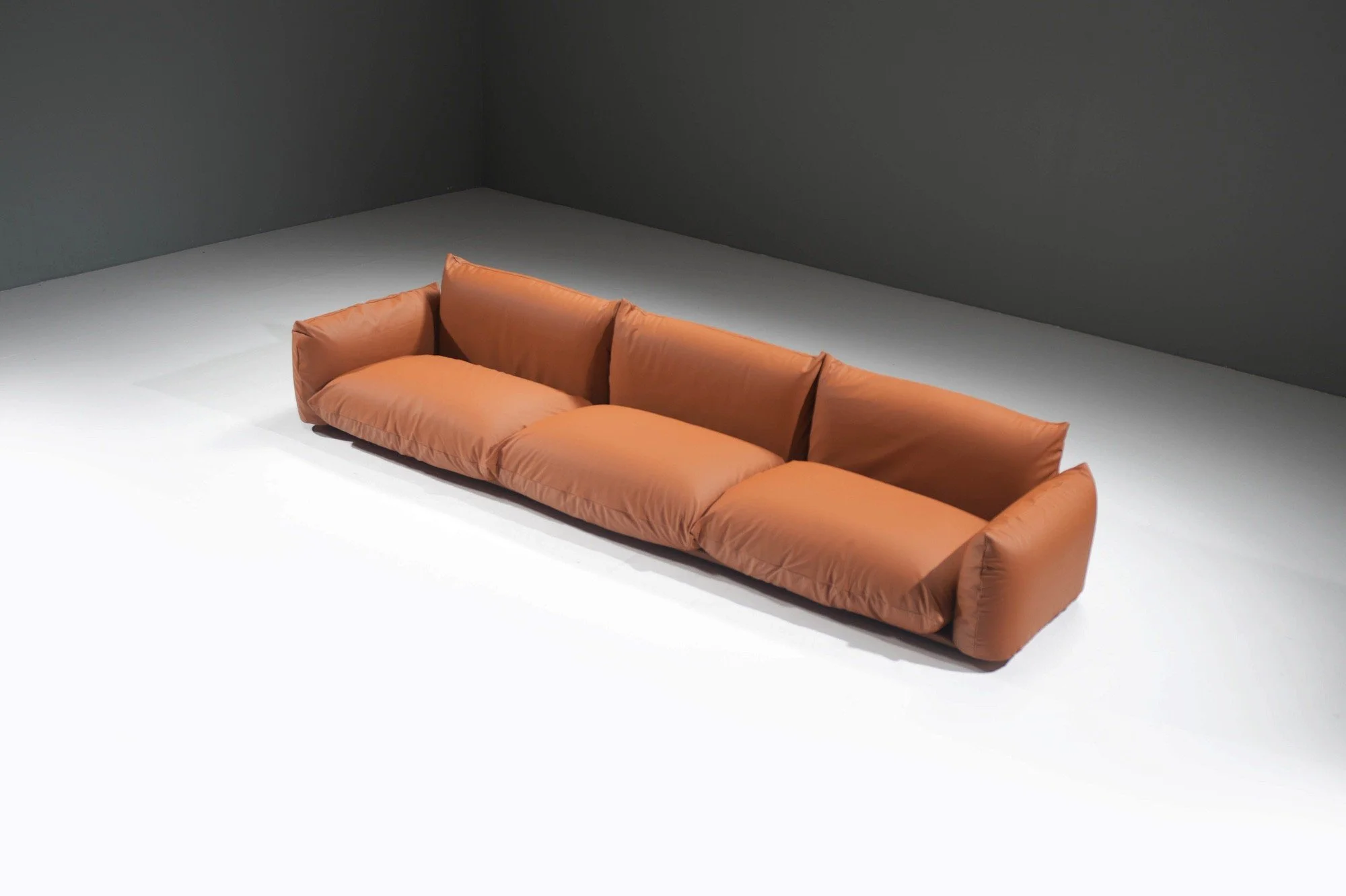 2 marenco arflex mario xl 355 ibiza 3 seater sofa cognac orange leather signed aera lab aeralab bart albrecht vintage design furniture 1stdibs dendermonde belgium.jpg