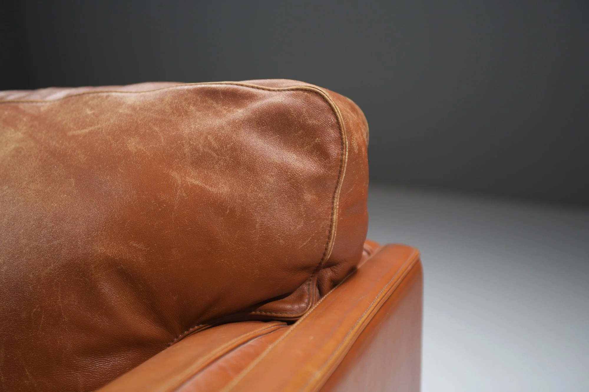 12 Poltrona frau 1980 Vintage Italian Socrates cognac patinated leather sofa design furniture aera lab aeralab 1stdibs bart albrecht dendermonde belgium .jpg