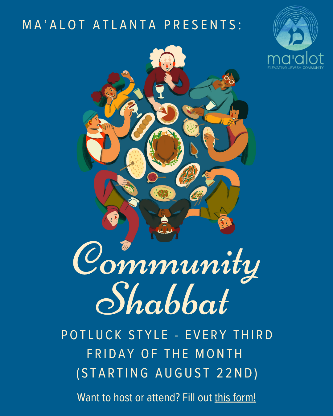 Holiday Hits Shabbat Potluck