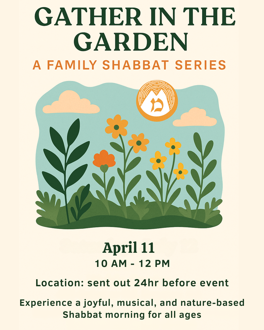 Gather in the Garden: A Wellness Shabbat Series