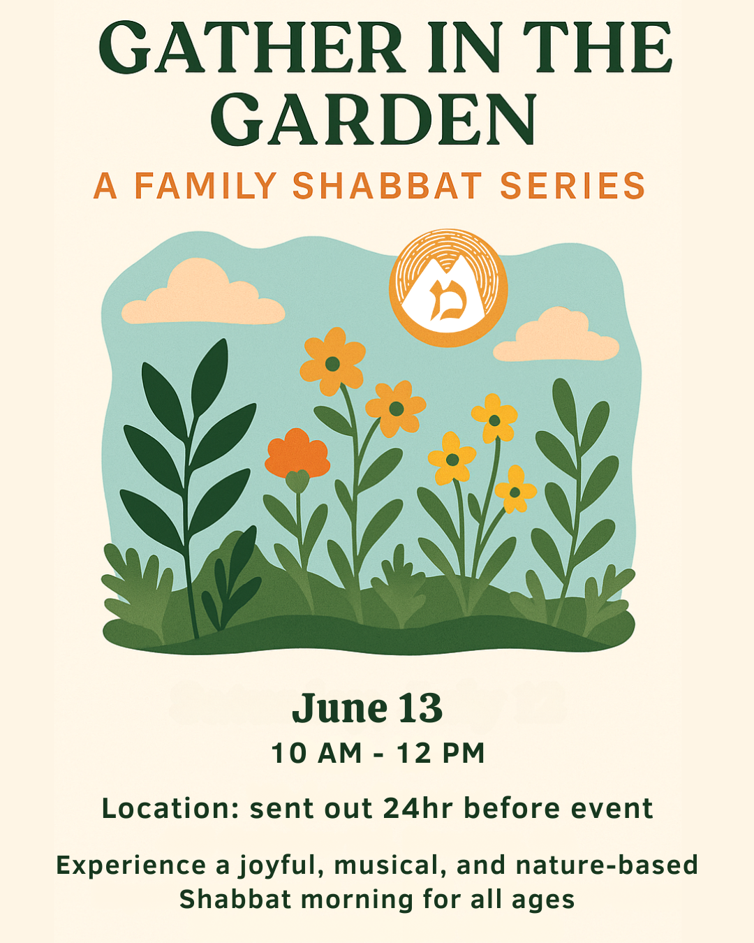 Gather in the Garden: A Wellness Shabbat Series