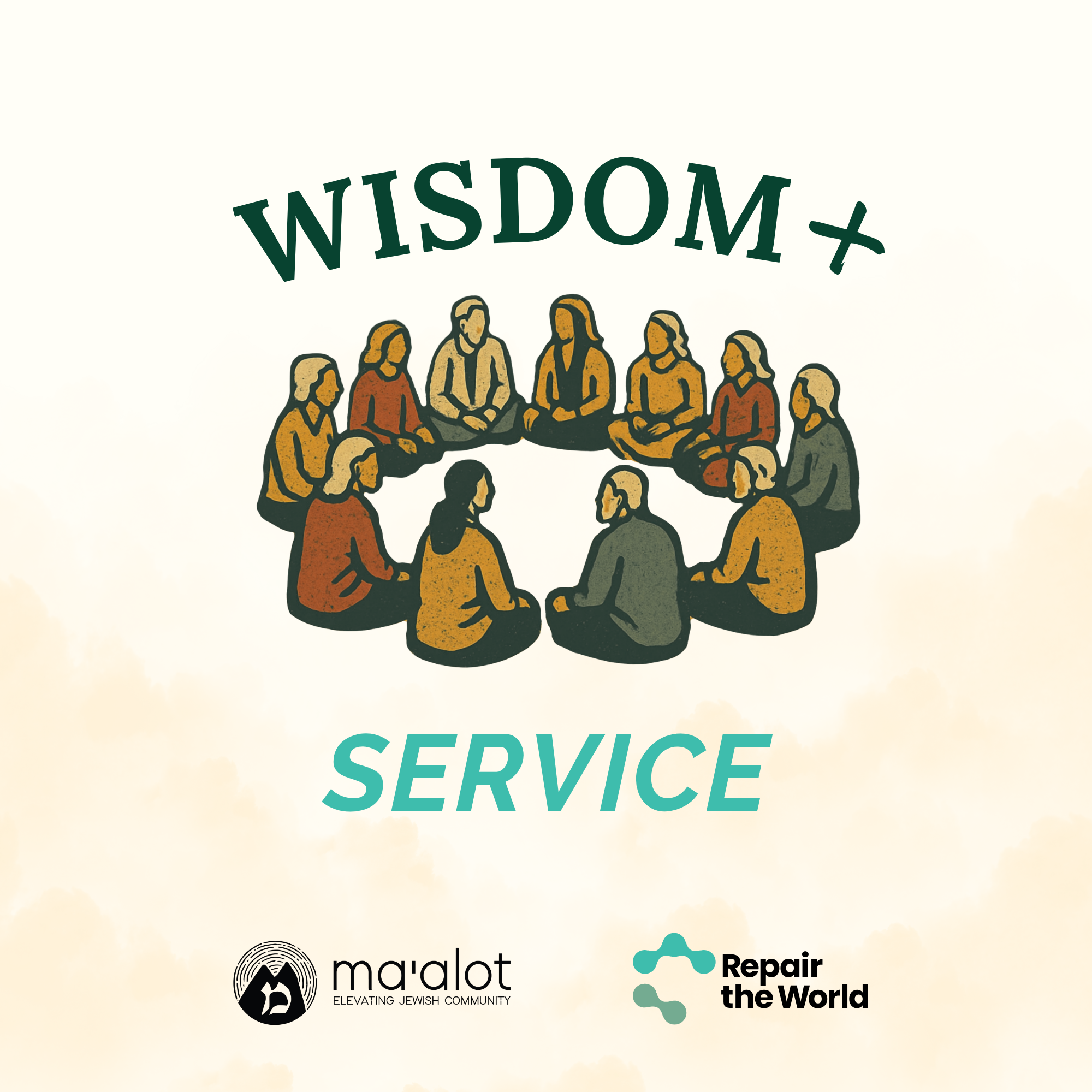 Wisdom + Service Open Circle with Repair the World