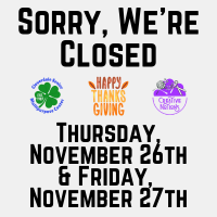Closed - Thanksgiving