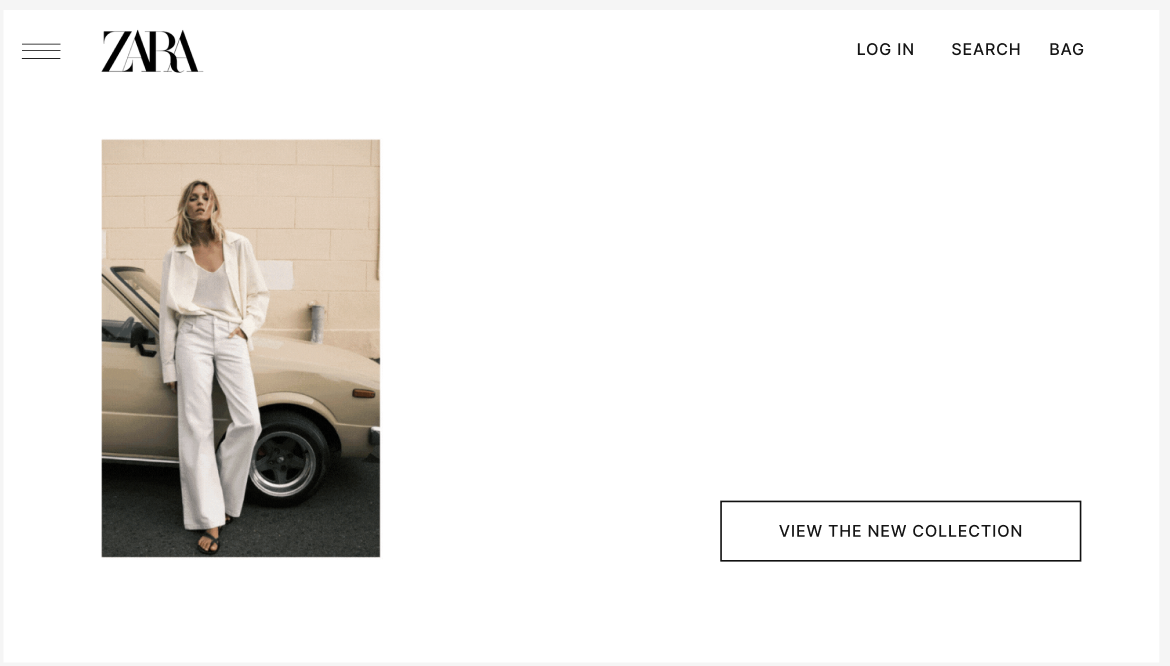 Redesigned Homepage — clear promotion, universally known navigation