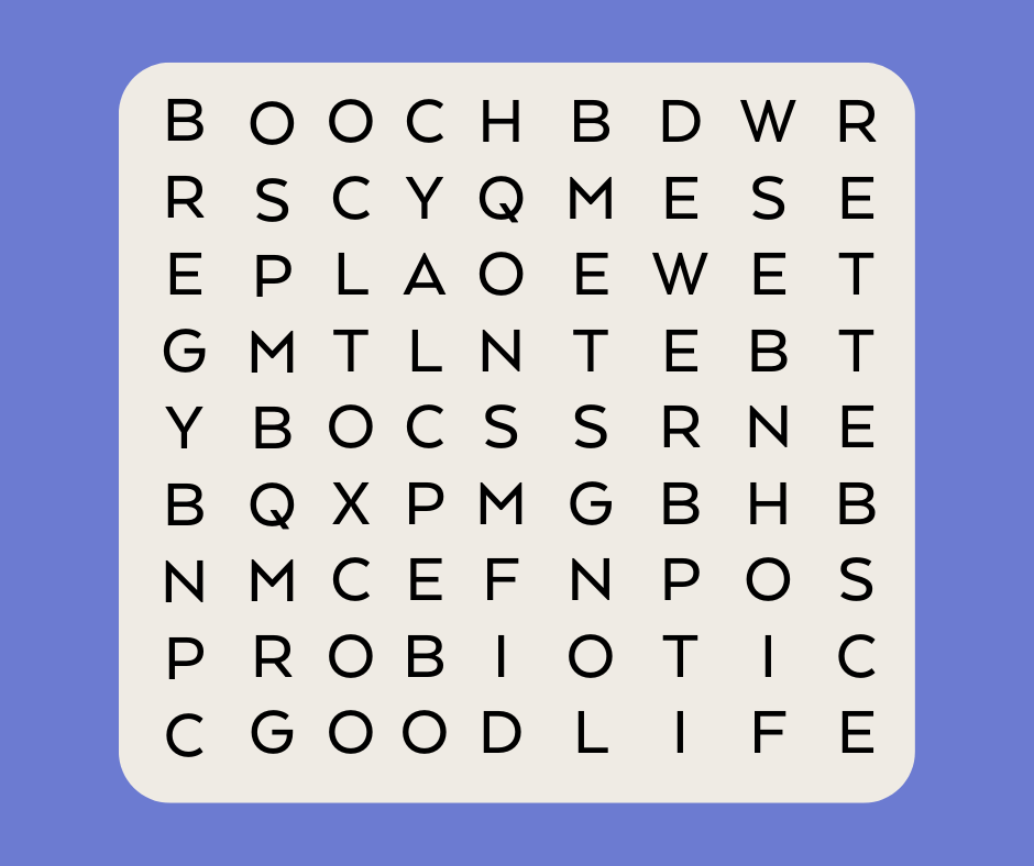 A lil word search for your hump day 🙂 Can you find all 7 Better Booch-related words? 🔍