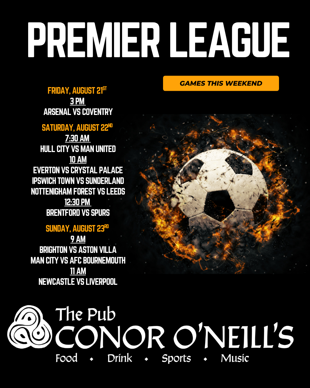 Premier League at the pub  (Copy)