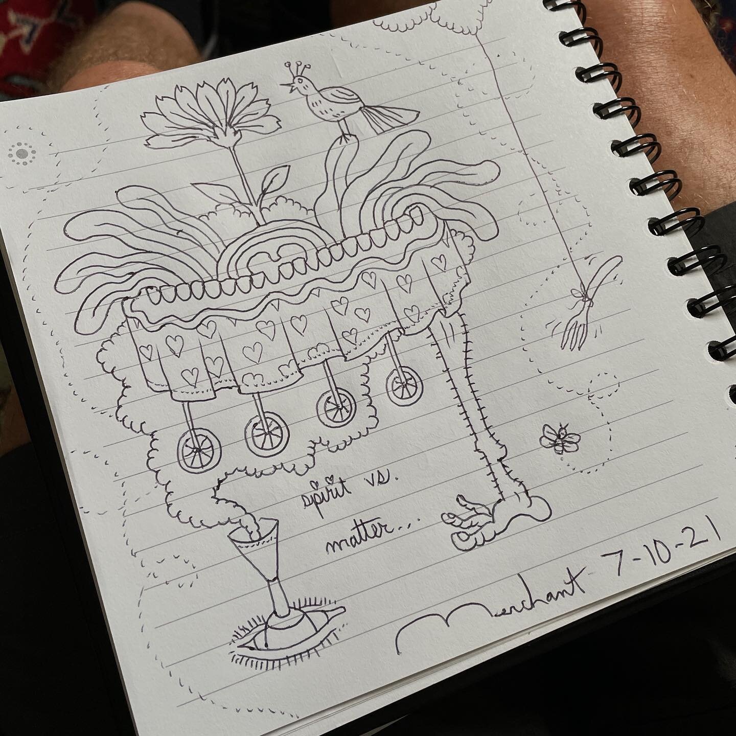 Hey there, all you gutwrenching-globetrotter-gallbladder-guestbooks!🤔🤣🥴
&bull;
So this is how it looks when I sign your guestbook&hellip; Hope they didn&rsquo;t mind?😬🤫🙀
&bull;
Anybody else like to doodle?🧐Hope you&rsquo;re happy and healthy o