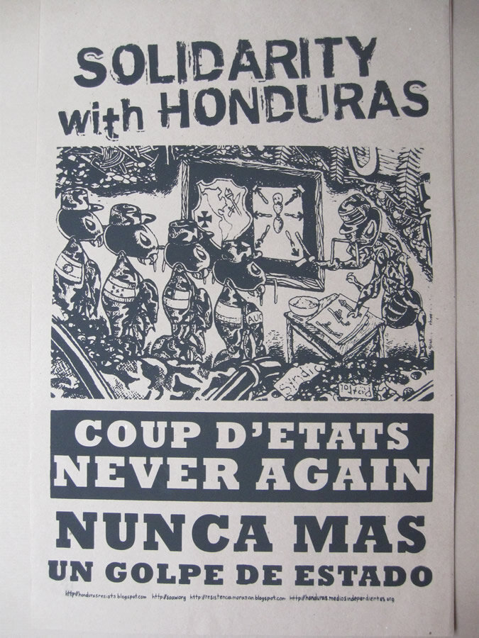 No más un golpe de estado