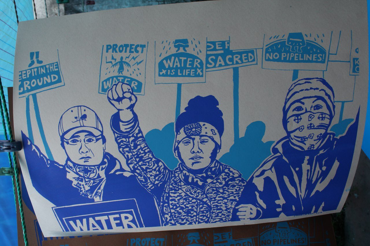 Standing rock protesters
