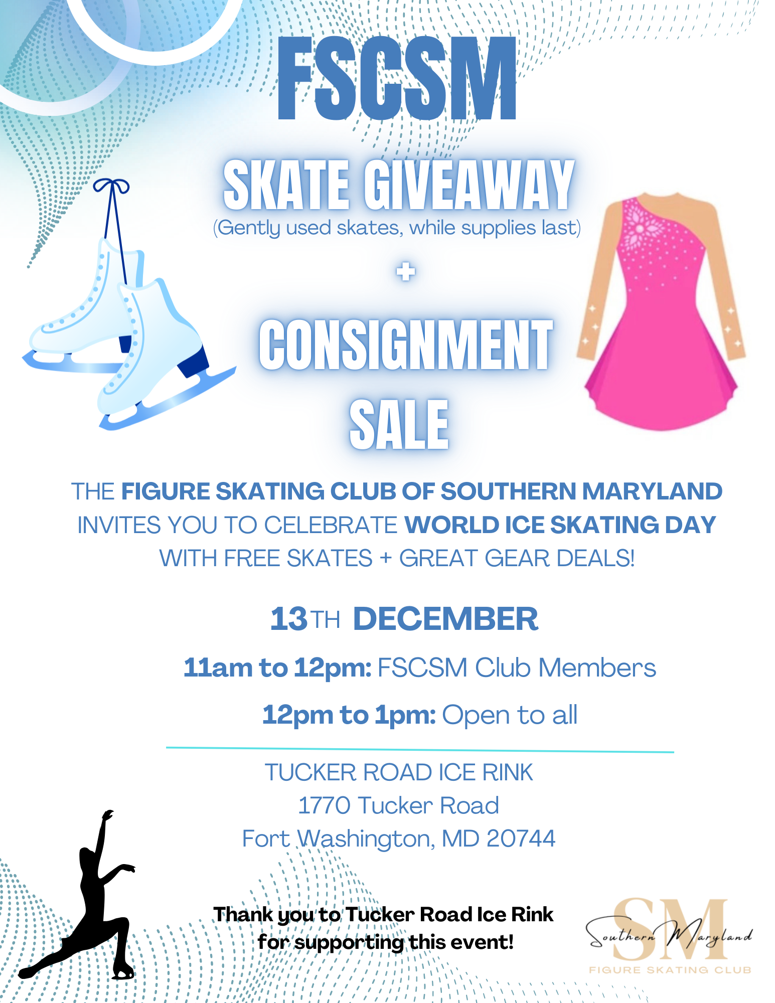 FSCSM Skate Giveaway & Consignment Sale