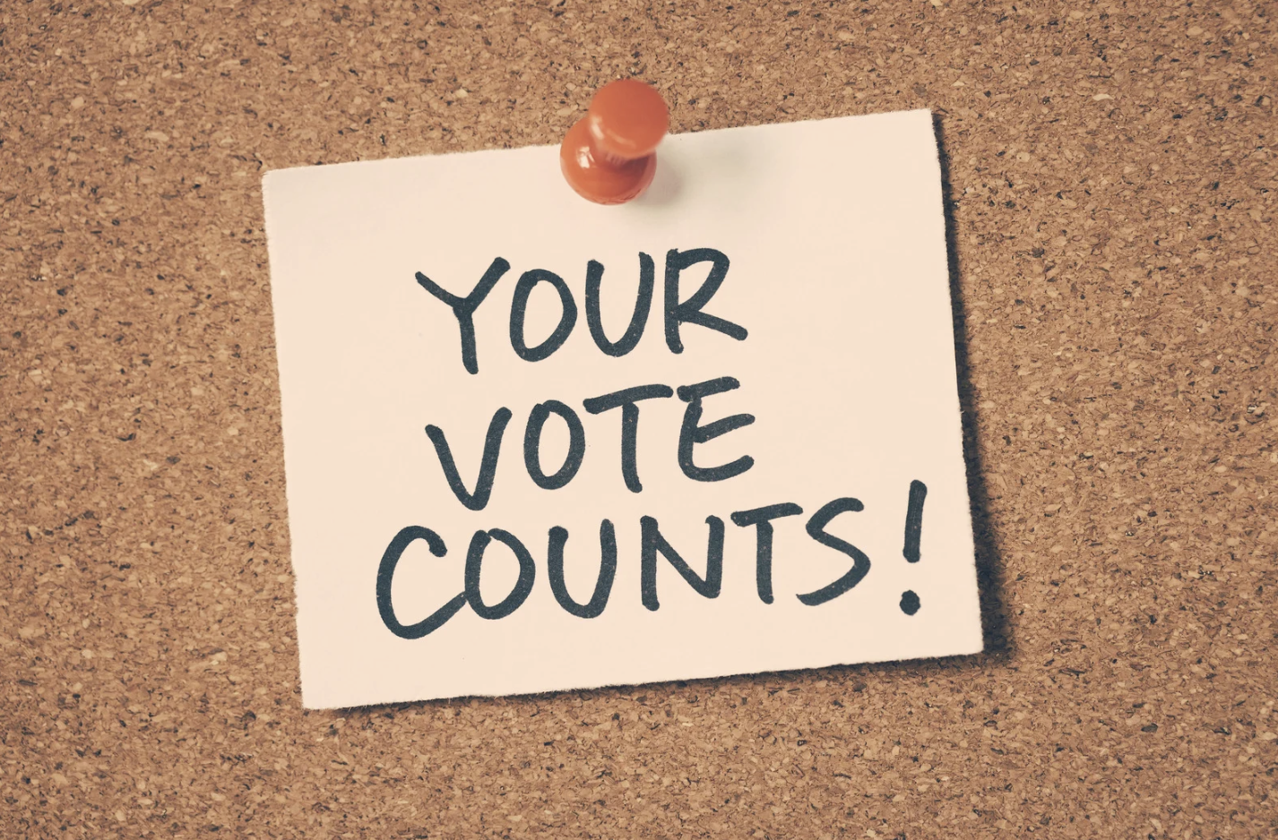 Your Vote Counts!