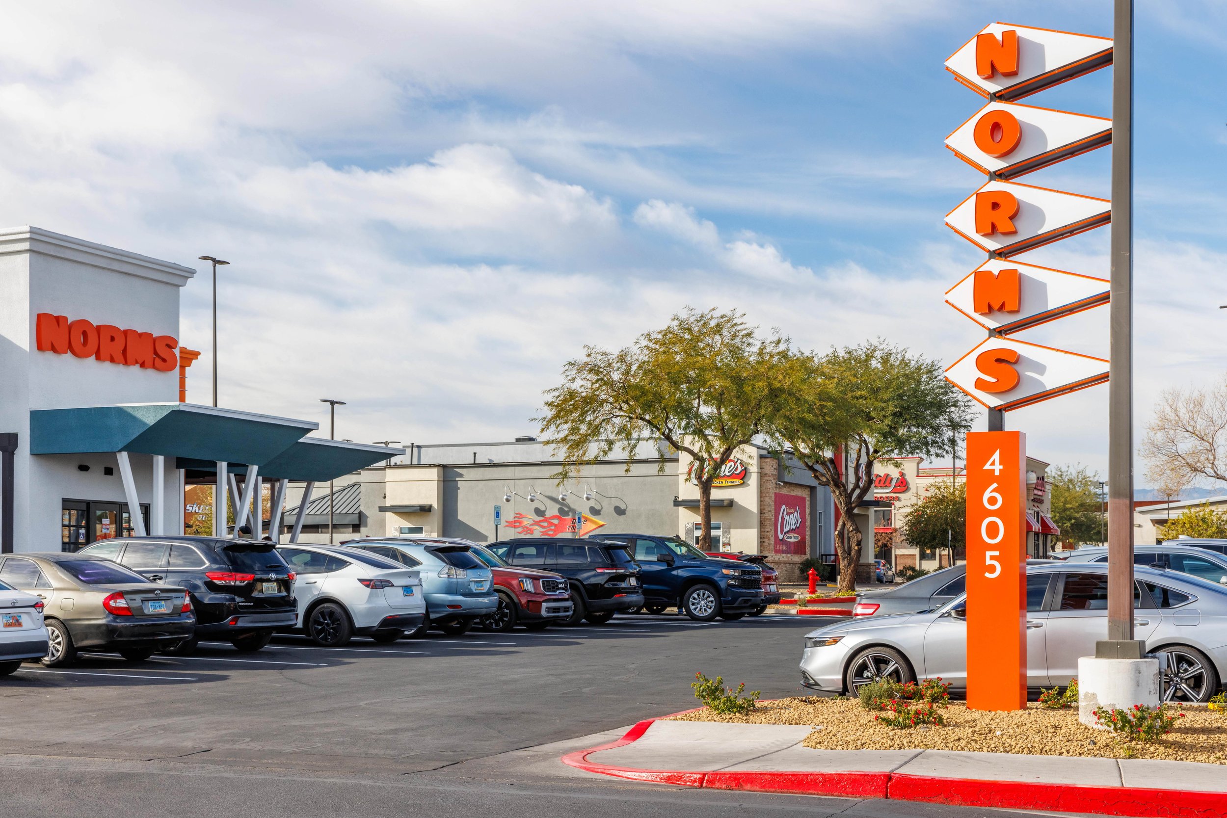 Norms Exterior Wayfinding and Building.JPG