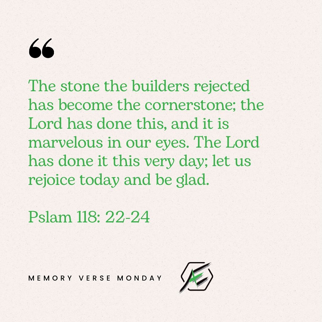 Memory Verse Monday!💚
