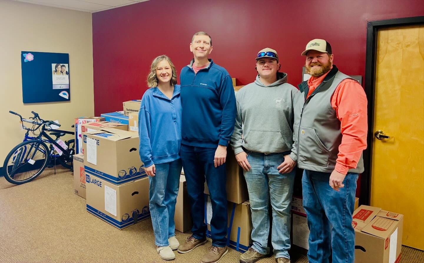 Today, we delivered gifts for DCS Staff and local children in foster care to the Bedford County Office. Thank you so much to our community for helping us make Christmas special this year! 

Thank you Howell First Baptist Church for donating the gifts