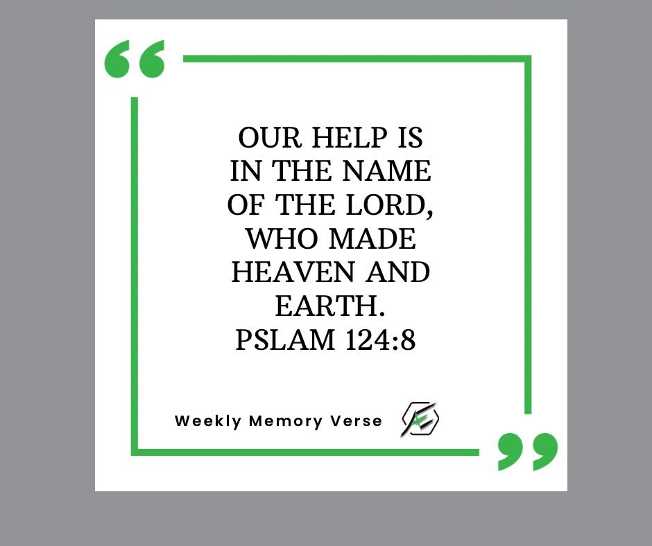 Memory Verse Monday! 💚