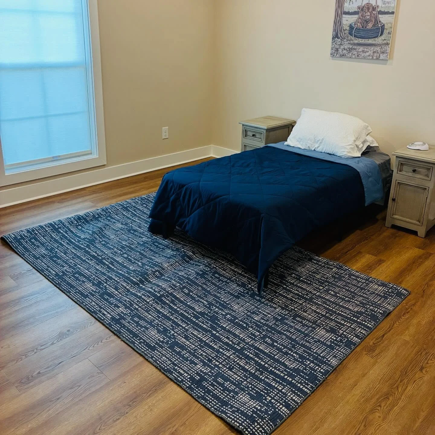 Thank you Mathis Wholsesale Flooring for donating this beautiful rug for House of Hope! 

HOH is loved hard by the children and teens we serve which means we clean a lot and fix a lot of broken things. Our previous guest had a little too much fun in 