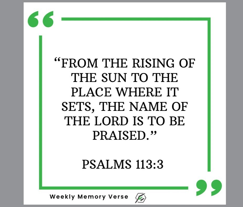 Memory Verse Monday💚