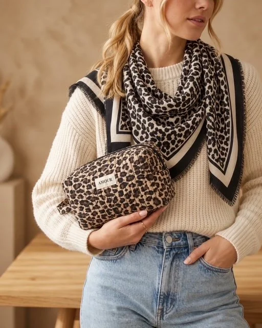 COMBO TROUSSE + FOULARD LEO