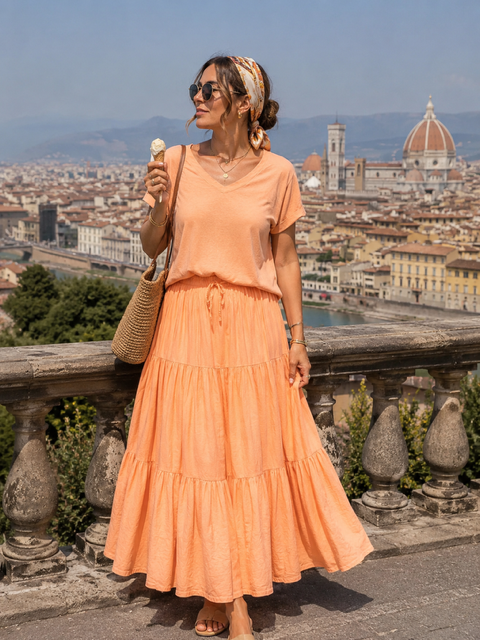 LOOK DE JOE 12 MANDARINE