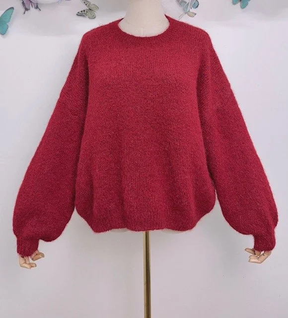 PULL BORDEAUX