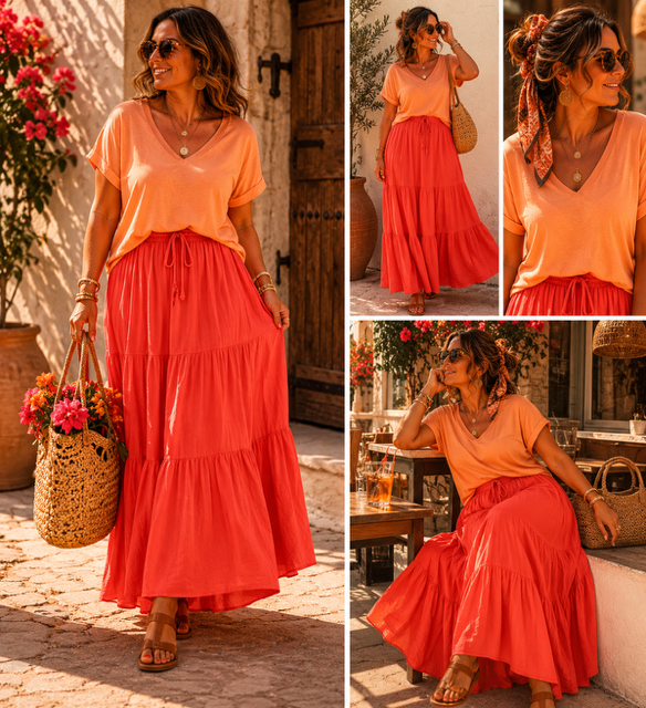 LOOK DE JOE 20 CORAIL/ ORANGE