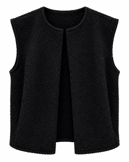 GILET EN FEUTRINE NOIR