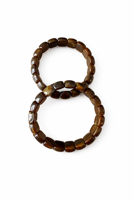 BRACELET EN RESINE CHOCO
