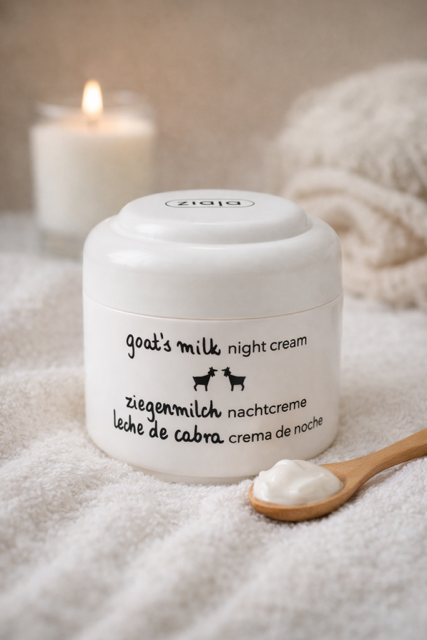 CREME DE NUIT ANTI AGE AU LAIT DE CHEVRE VEGAN