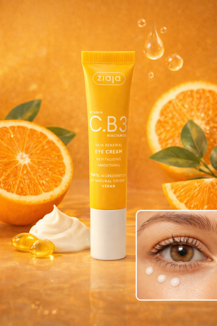 Contour des Yeux Rajeunissant à la Vitamine C et Niacinamide VEGAN