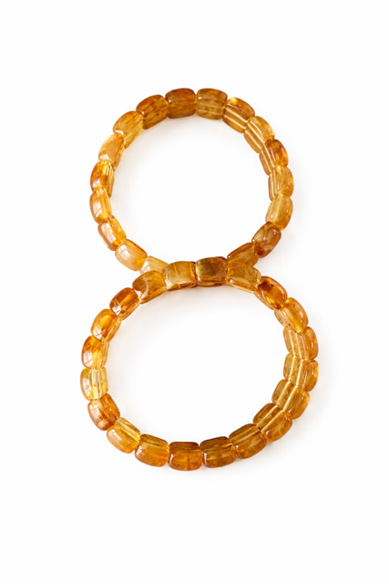 BRACELET EN RESINE CAMEL