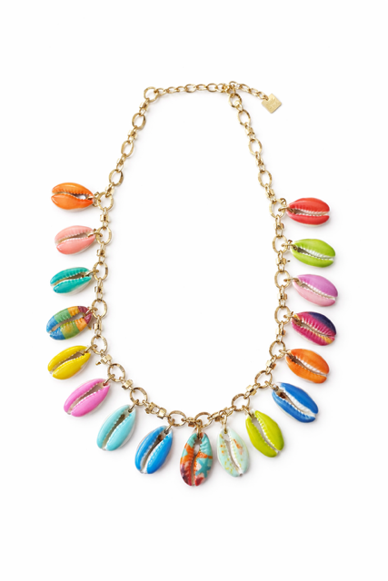 COLLIER COQUILLAGES MULTICOLOR