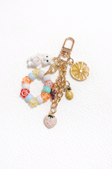 GRIS GRIS DE SAC OURSON BLANC