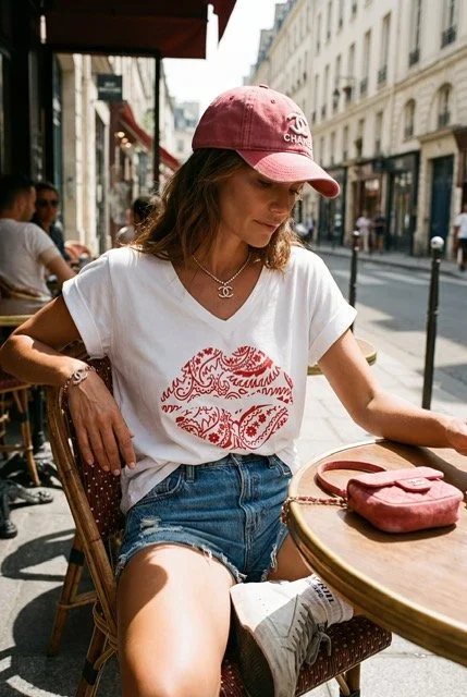 TEESHIRT BANDANA LIPS